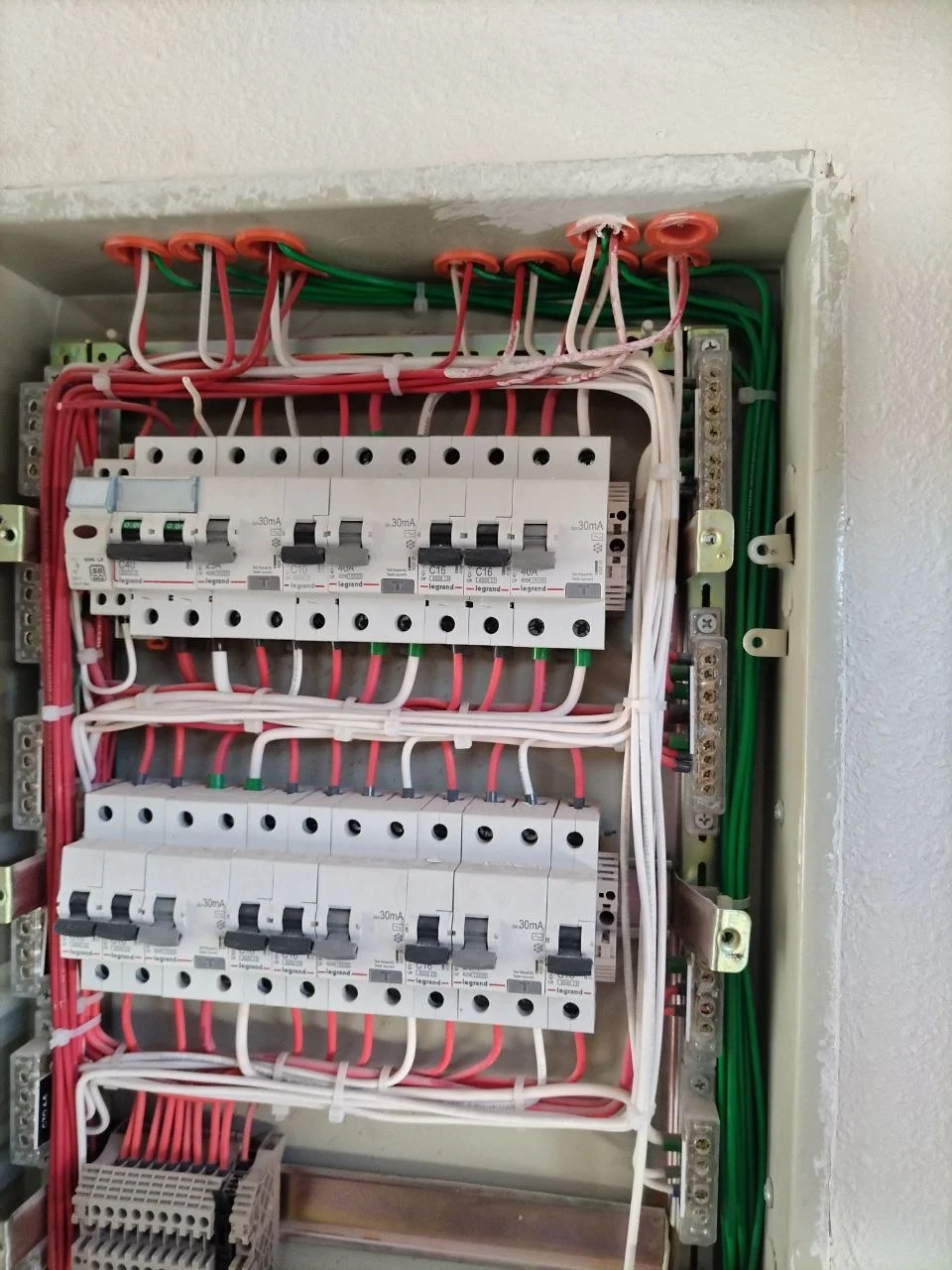 Tableros eléctricos — trabajo de EMEP